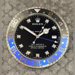 Rolex Oyster Perpetual GMT II Batman Wall Clock - Store Display